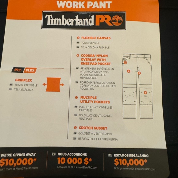 Timberland pro work pants - Picture 3 of 6